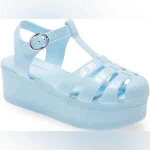 Jeffrey Campbell Jelly Platform Sandals